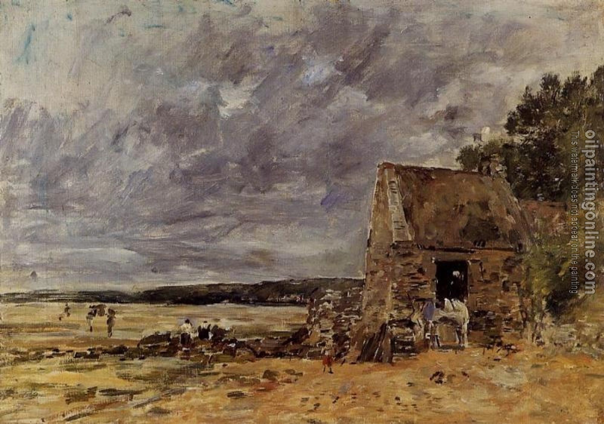 Boudin, Eugene - The Rocks at Saint-Vaast-la-Hougue